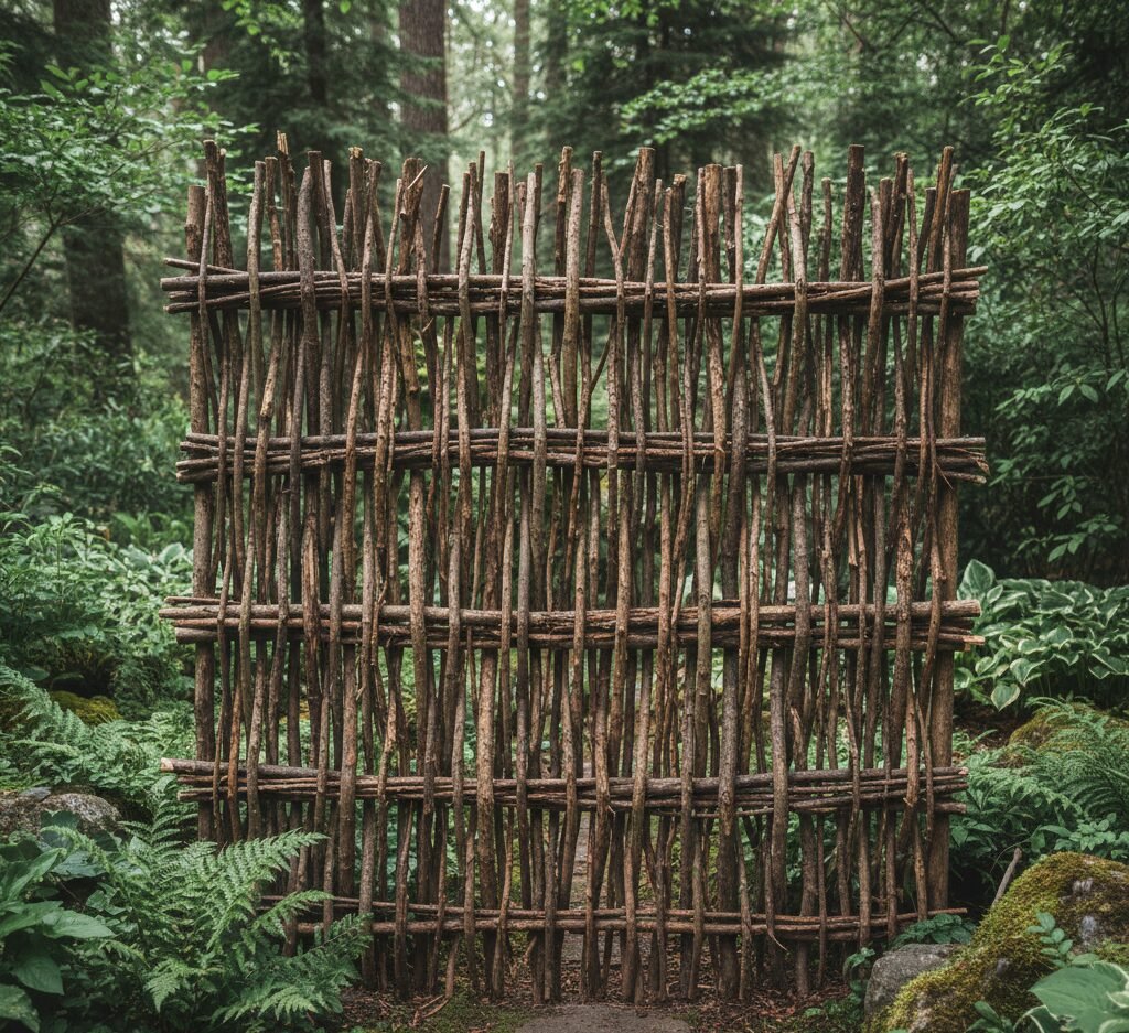  Use Sticks And Twigs In The Garden