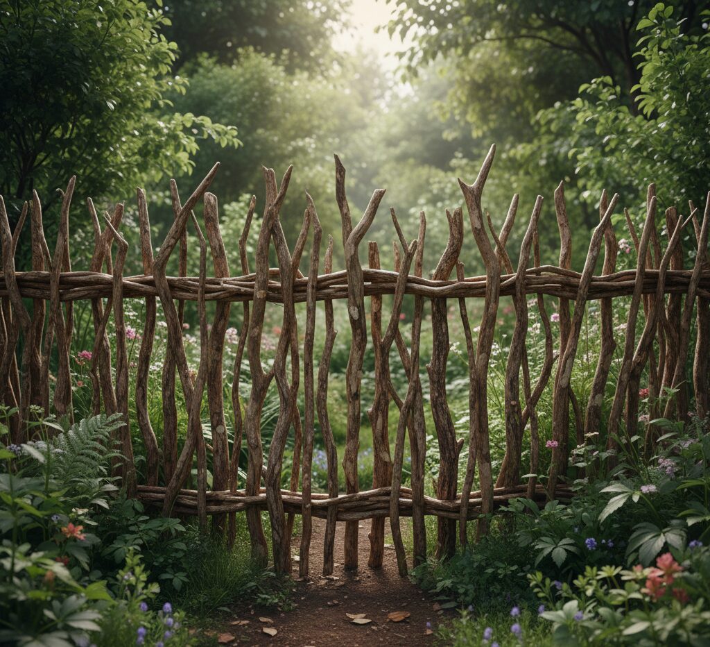 Use Sticks And Twigs In The Garden