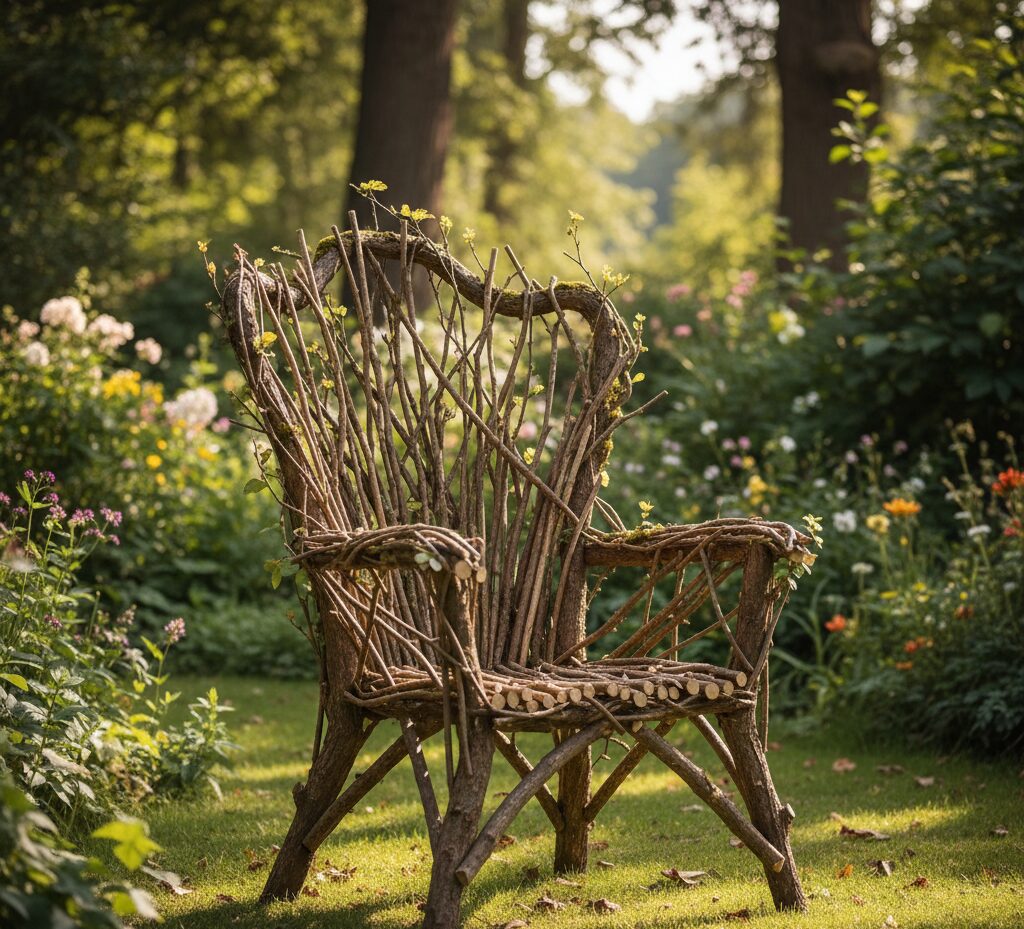 Use Sticks And Twigs In The Garden
