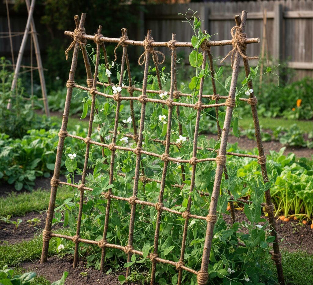 Use Sticks And Twigs In The Garden