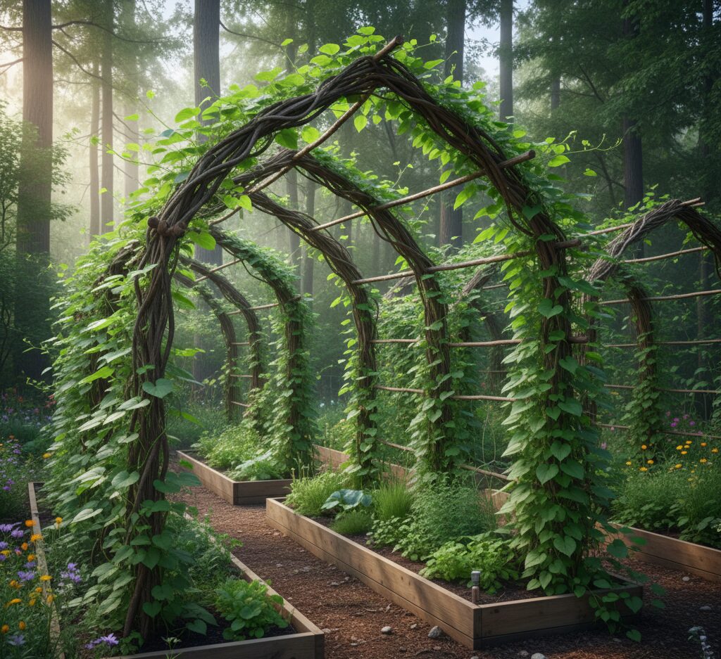 Use Sticks And Twigs In The Garden