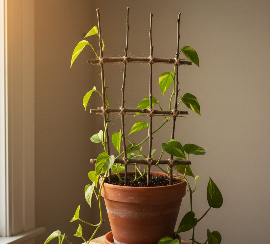 Use Sticks And Twigs In The Garden