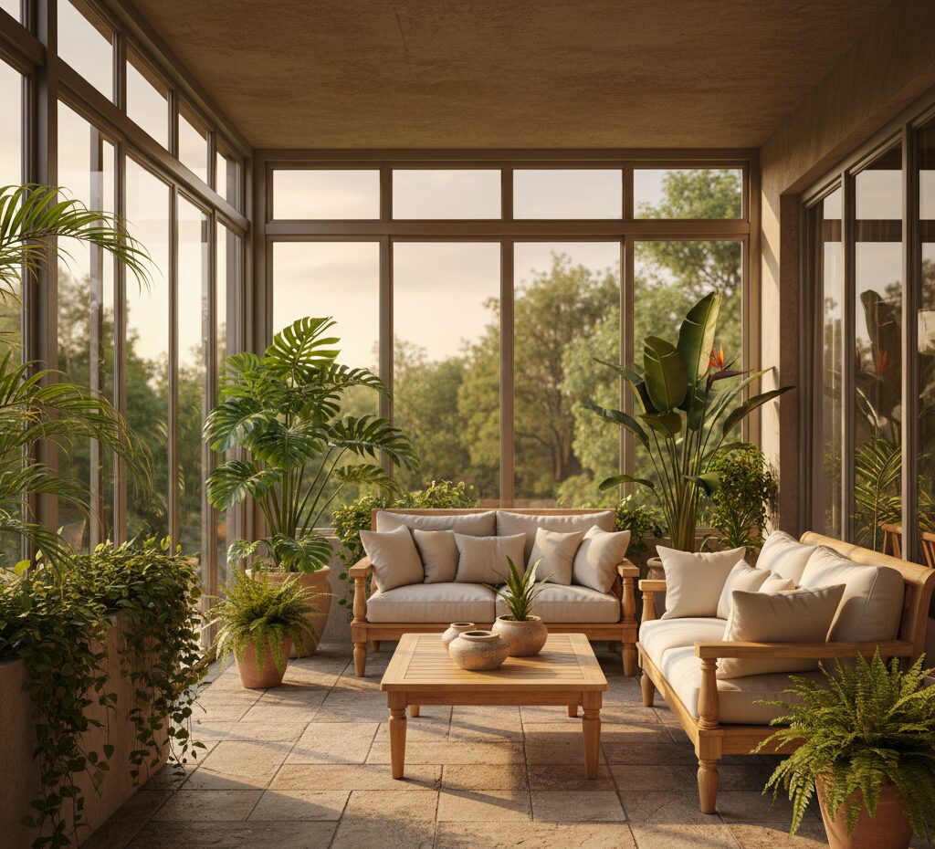 Style A Sunroom On A Budget