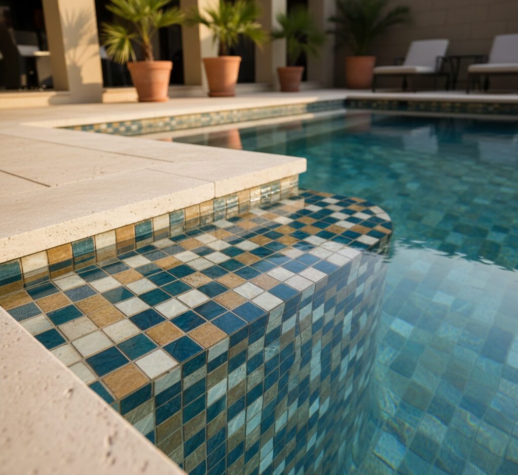Swimming Pool Coping and Tile Ideas
