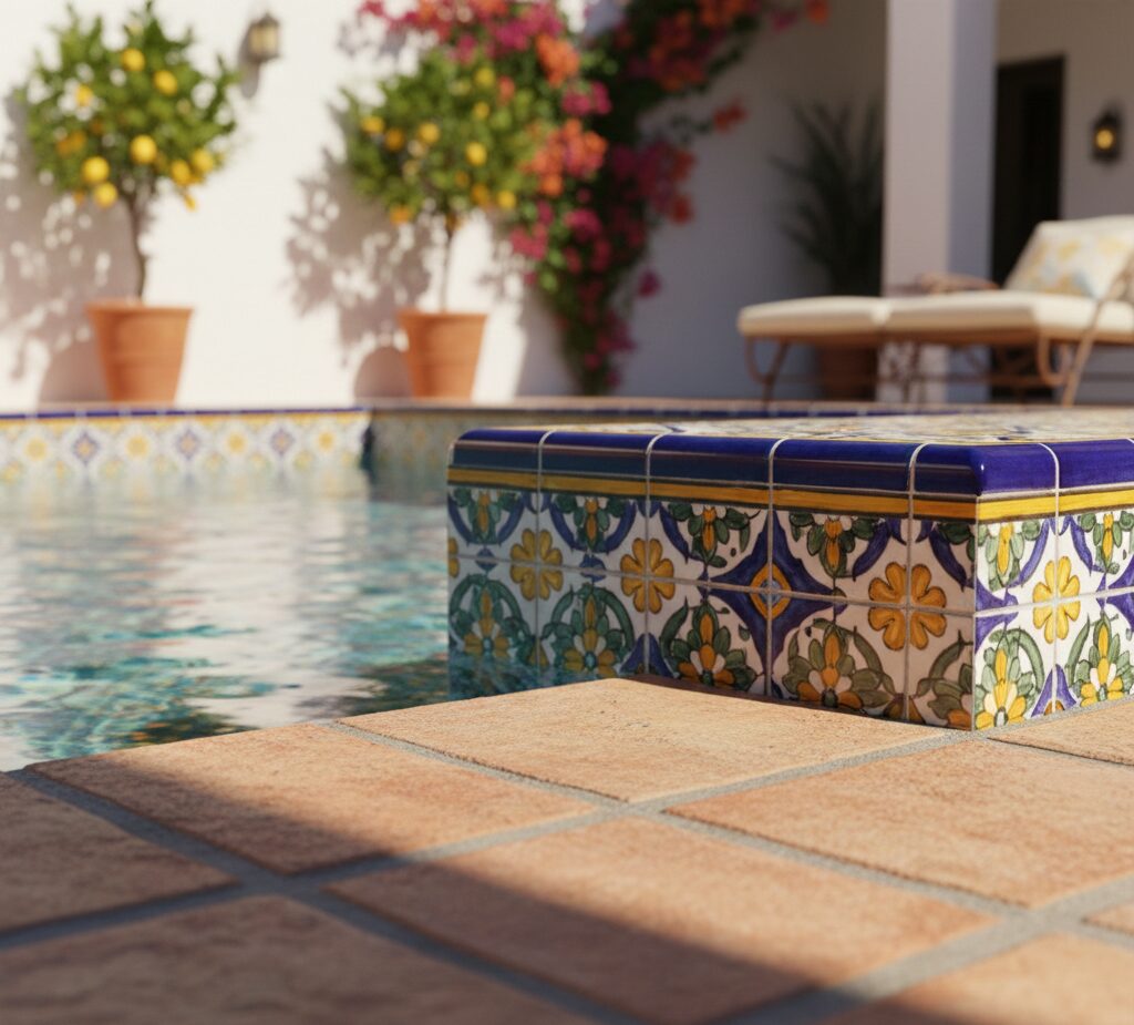Swimming Pool Coping and Tile Ideas