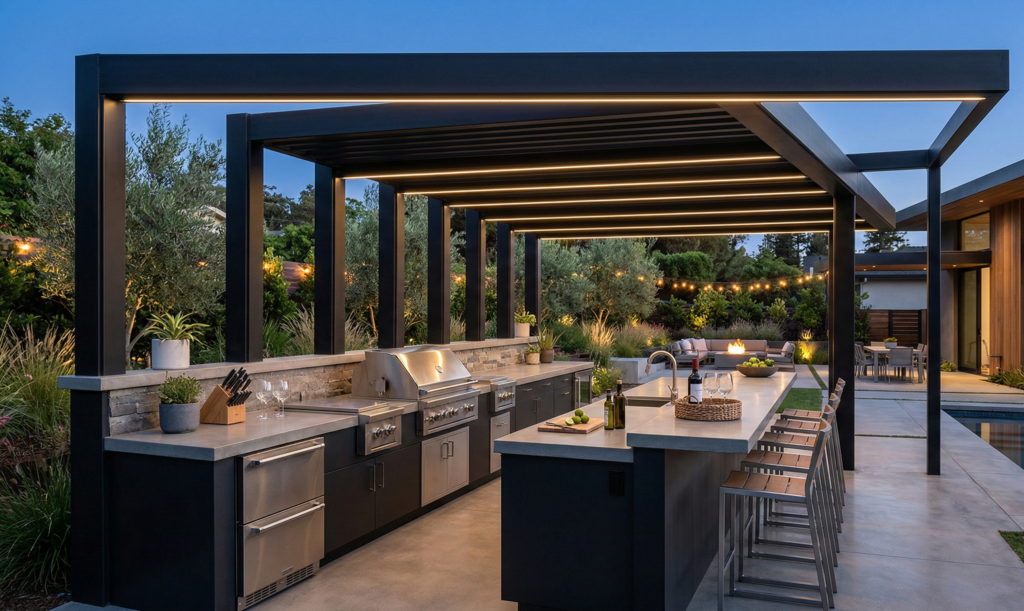Pergola Lighting Ideas