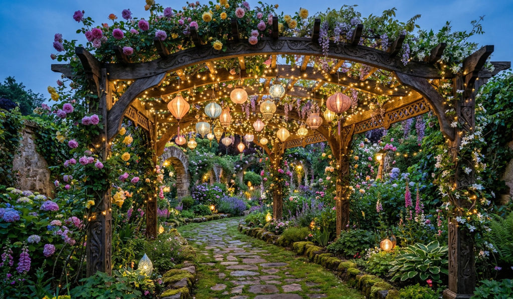 Pergola Lighting Ideas