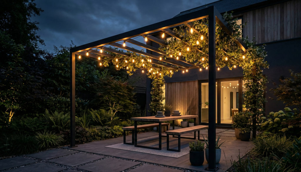 Pergola Lighting Ideas