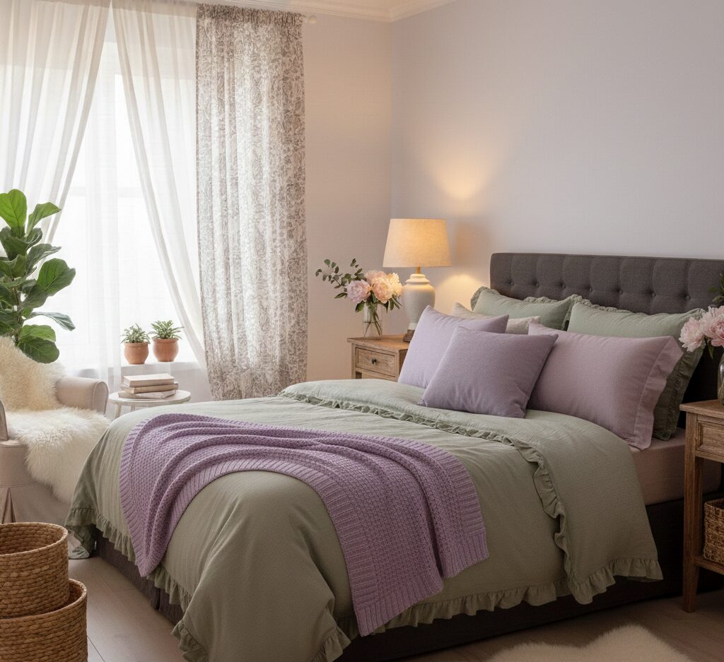 Best Colors To Match With Sage Green Bedding