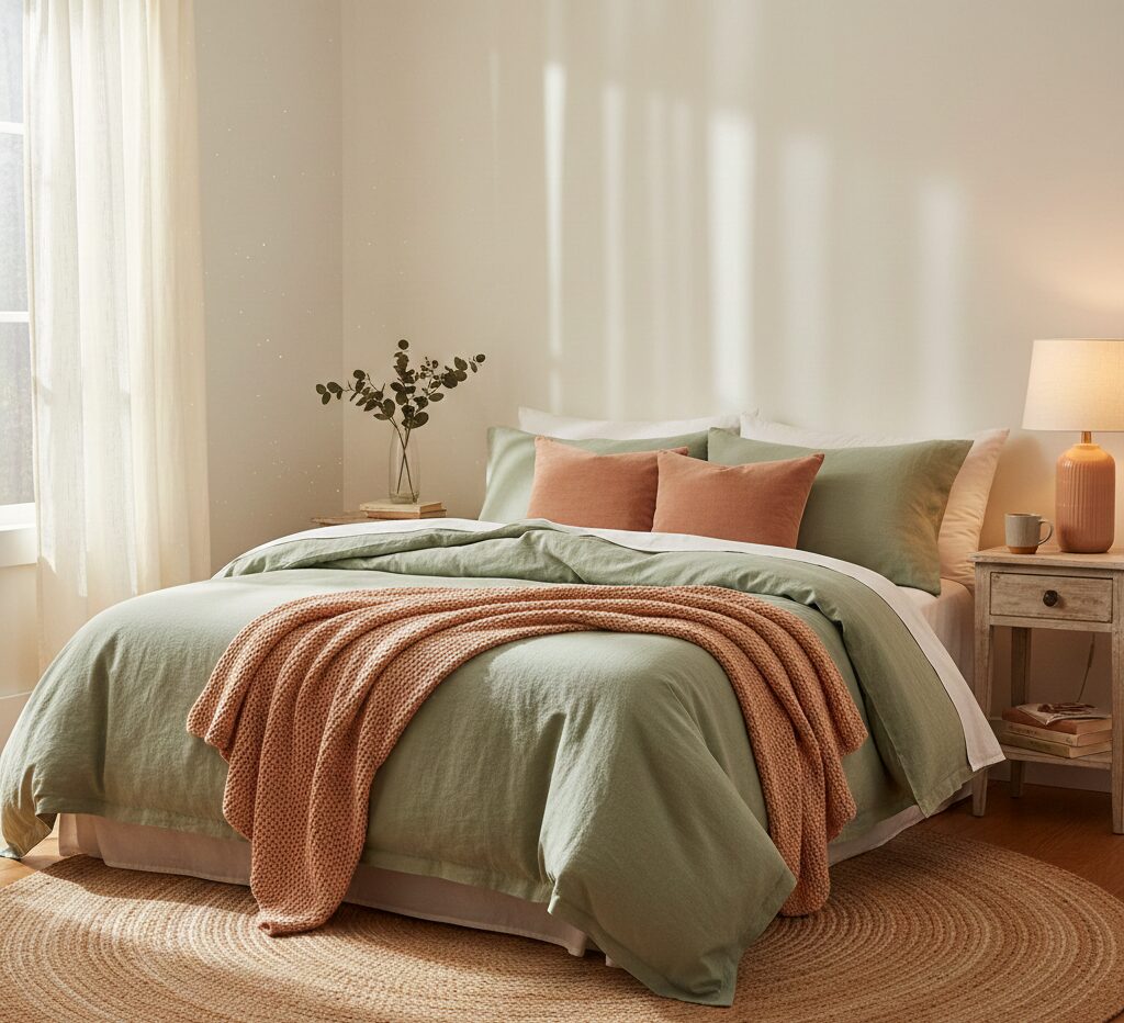 Best Colors To Match With Sage Green Bedding