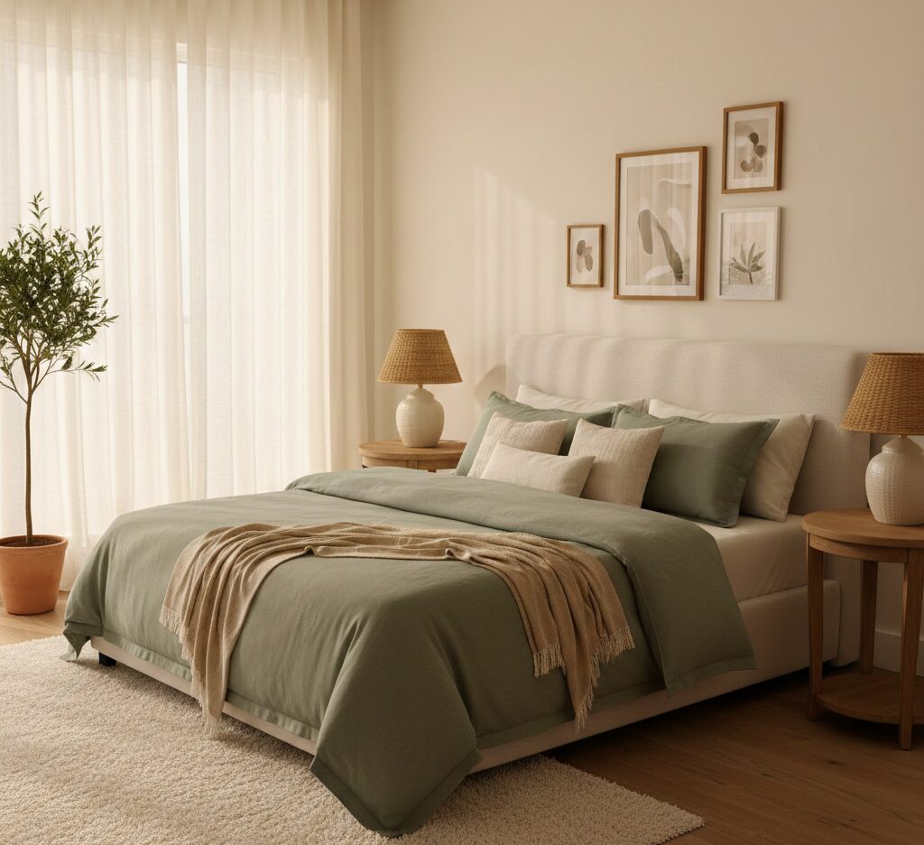 Best Colors To Match With Sage Green Bedding