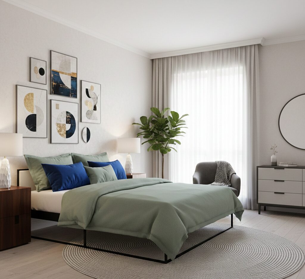 Best Colors To Match With Sage Green Bedding