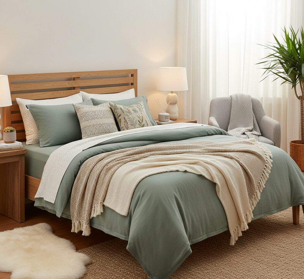 Best Colors To Match With Sage Green Bedding