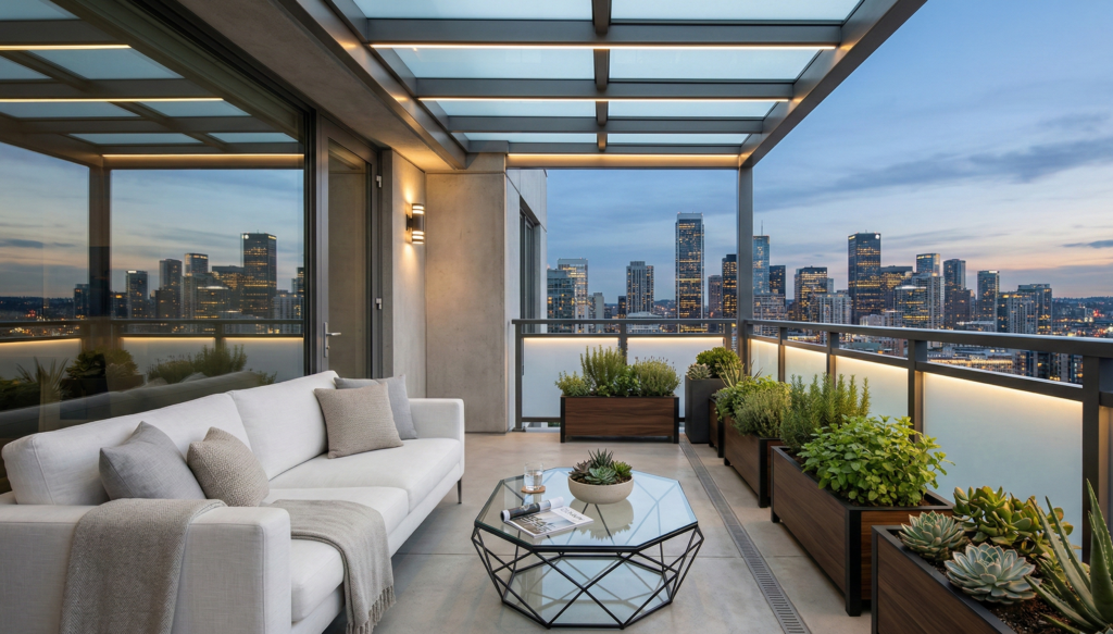 Cozy Small Balcony Ideas