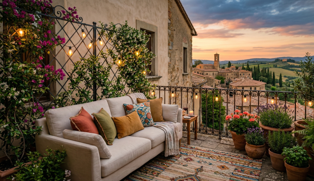 Cozy Small Balcony Ideas