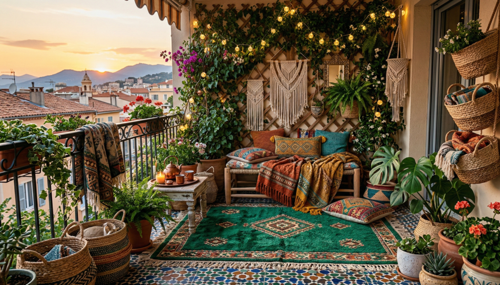 Cozy Small Balcony Ideas