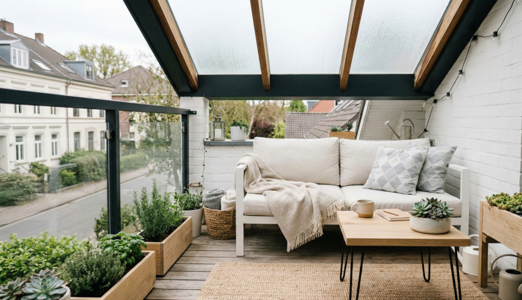 Cozy Small Balcony Ideas