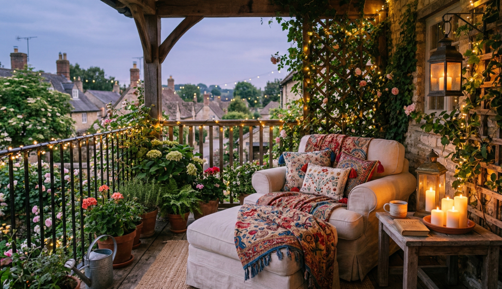 Cozy Small Balcony Ideas