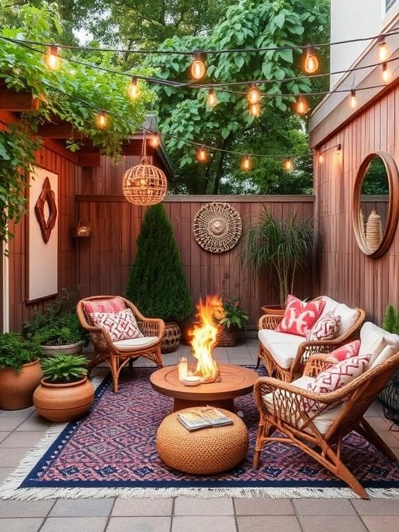 10 Stunning Bohemian Patio Ideas to Create a Relaxing Outdoor Retreat