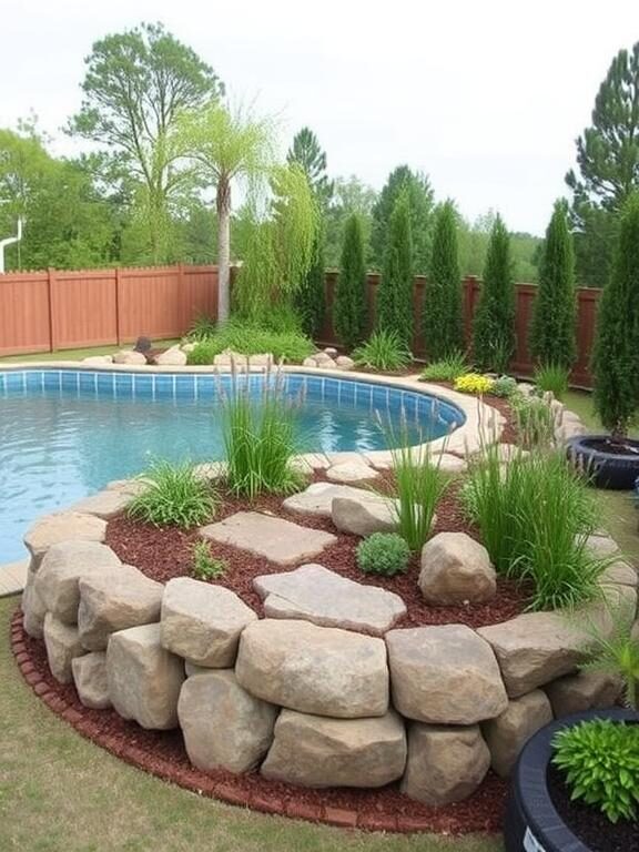 10 Stunning DIY Landscaping Ideas to Elevate Your Above Ground Pool