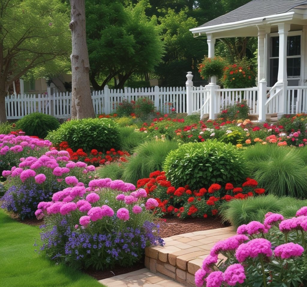 10 Stunning Flower Bed Ideas to Elevate Your Front Yard