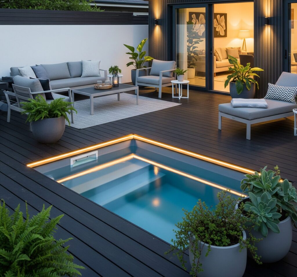 Modern Small Pools for Small Yards