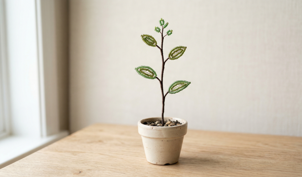 Beaded Plants DIY Ideas