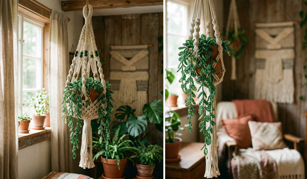 Beaded Plants DIY Ideas
