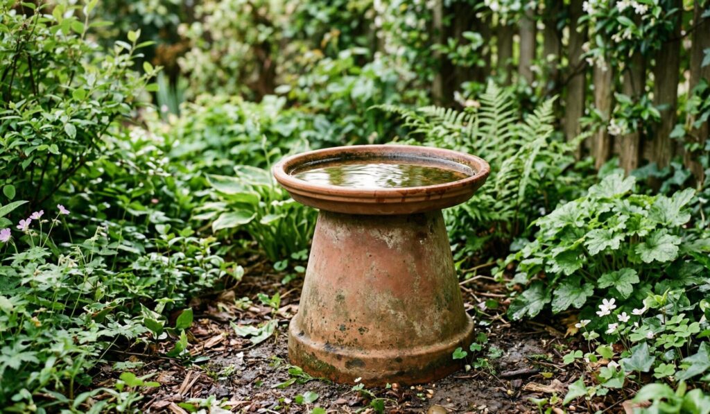 DIY Bird Bath Ideas