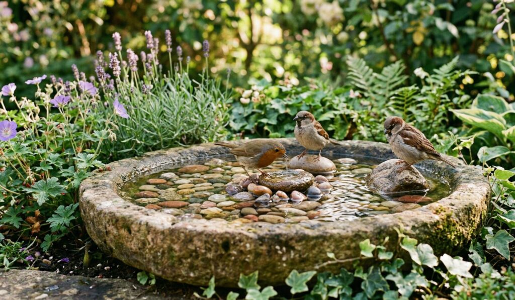 DIY Bird Bath Ideas