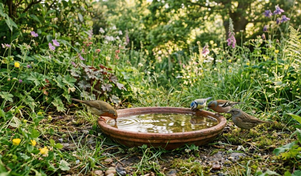 DIY Bird Bath Ideas