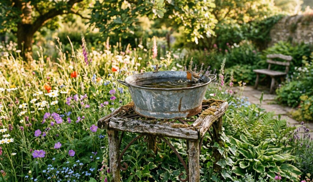 DIY Bird Bath Ideas