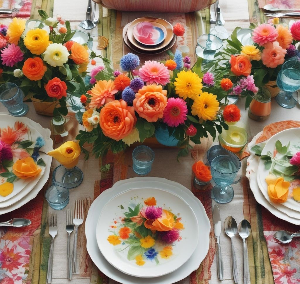 Bright and Bold: Creative Spring Table Settings That Wow