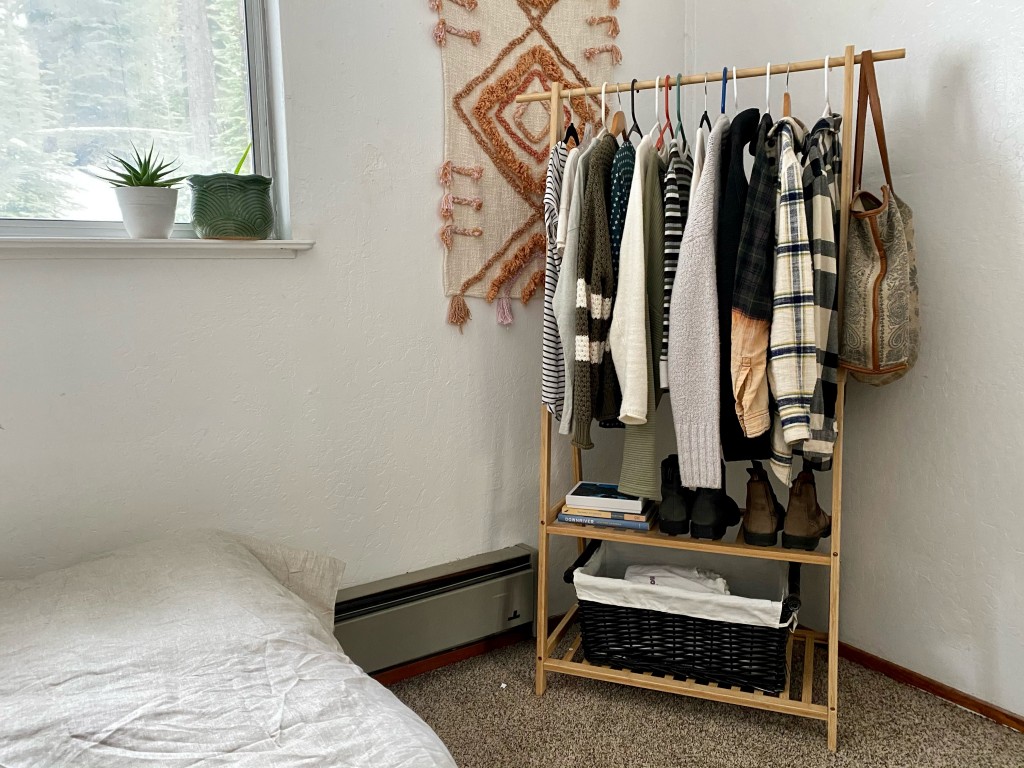 Embracing Minimalism: How a Cloth Stand Transformed My New Home