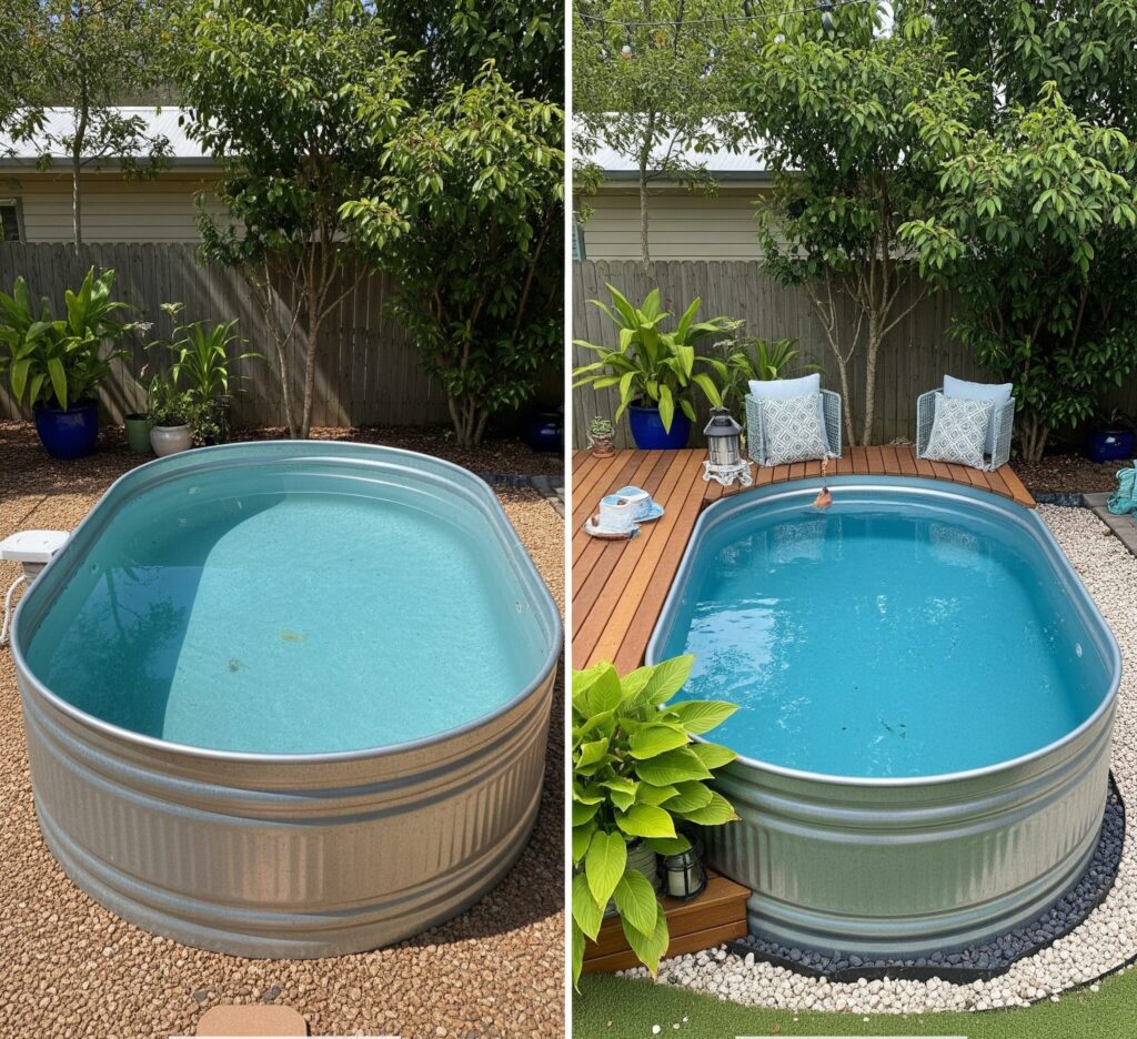 How to Style Your Stock Tank Pool: Deck, Landscaping & Backyard Ideas That Work