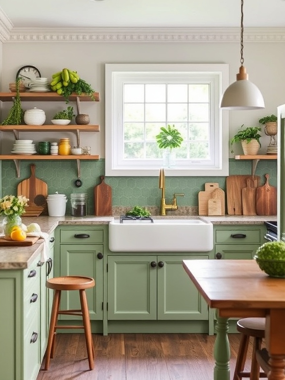 Kitchen Green Boards: Bring Nature's Charm to the Heart of Your Home