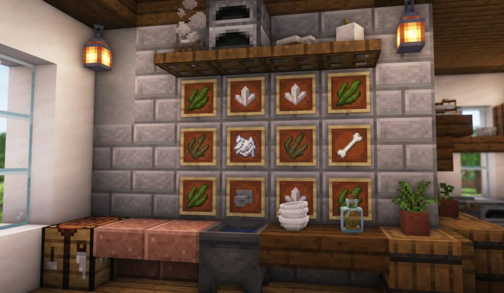 Minecraft Kitchen Ideas