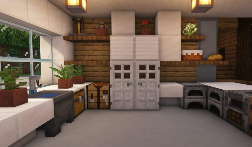 Minecraft Kitchen Ideas