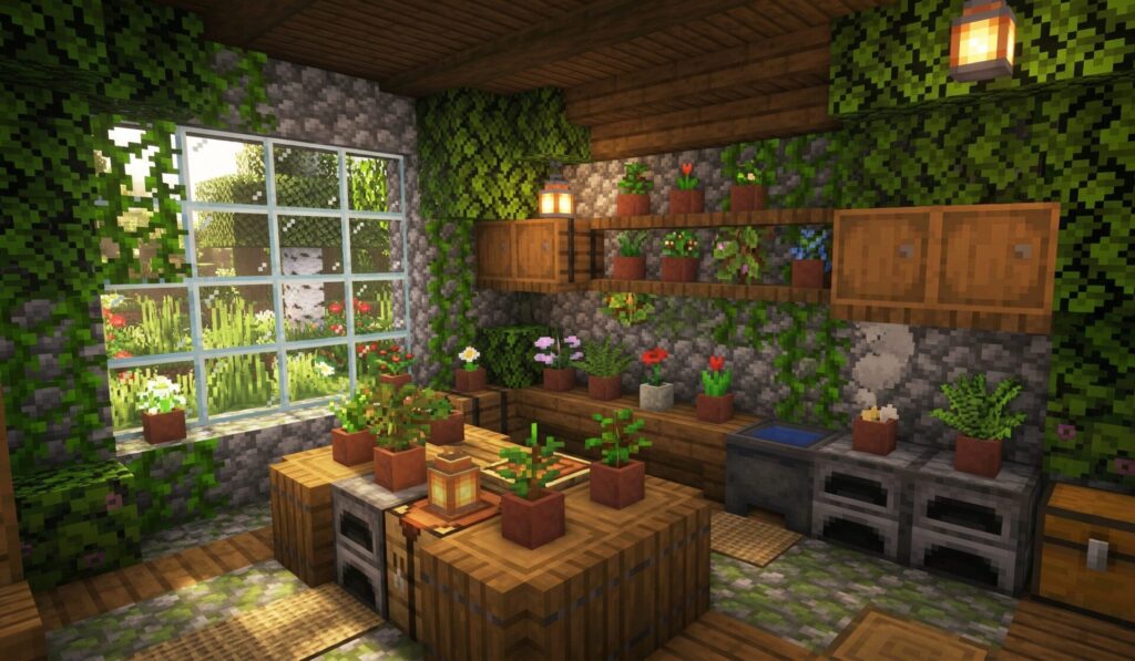 Minecraft Kitchen Ideas