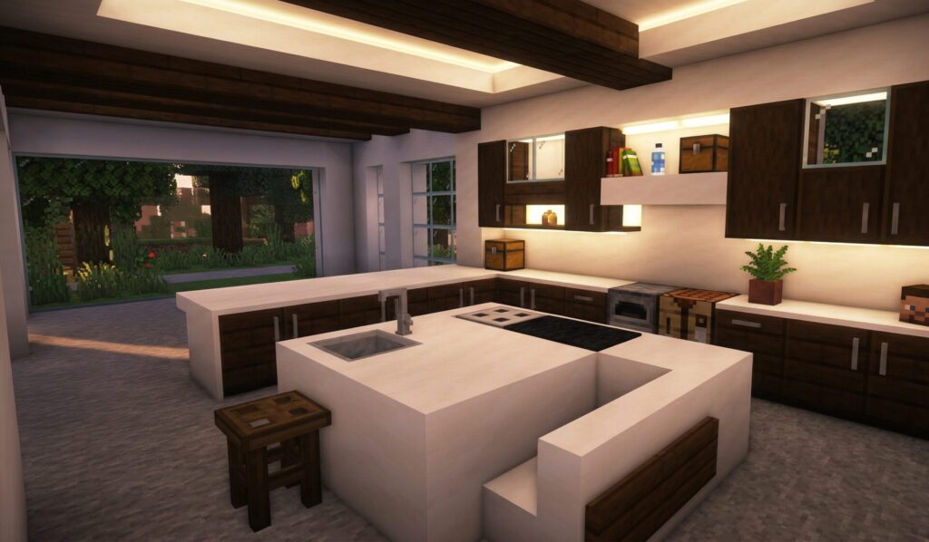 Minecraft Kitchen Ideas