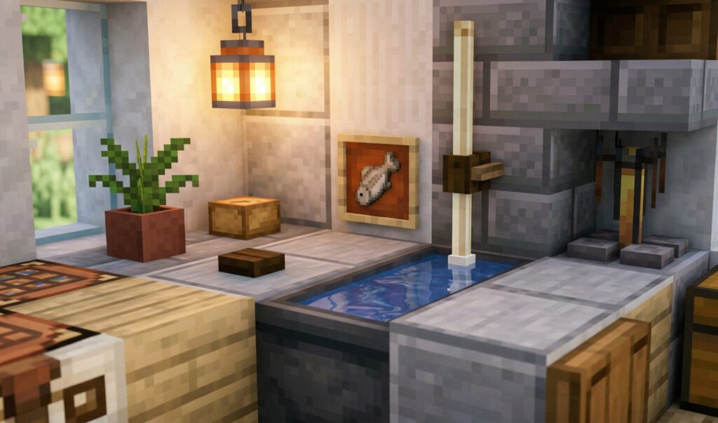Minecraft Kitchen Ideas
