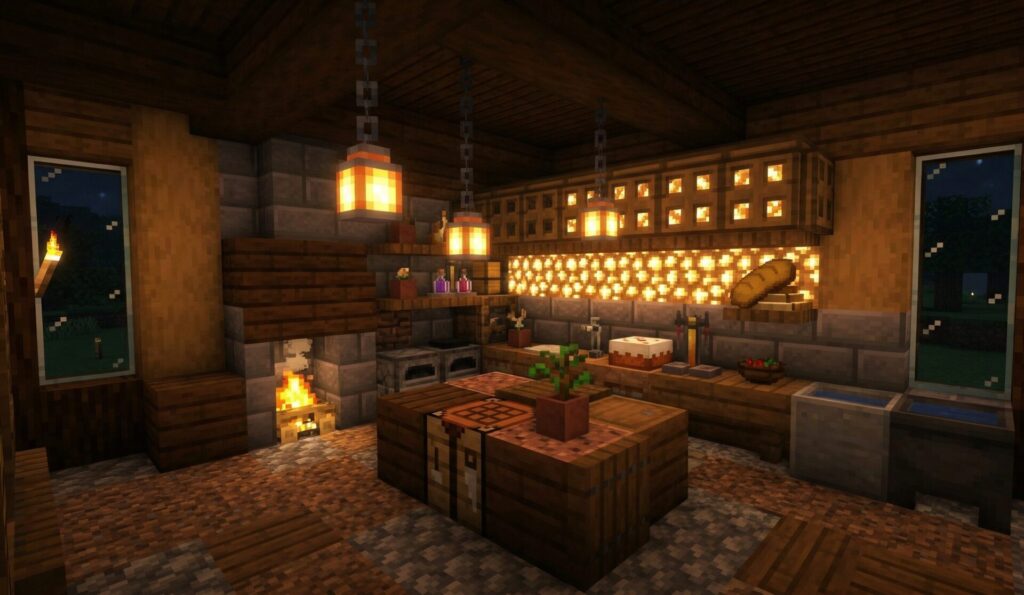 Minecraft Kitchen Ideas