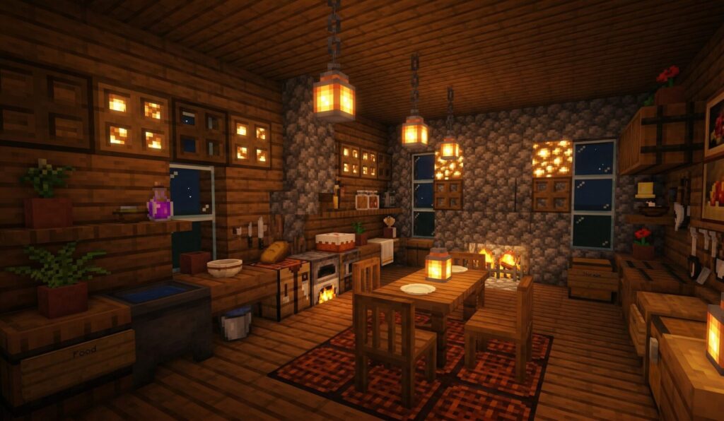 Minecraft Kitchen Ideas