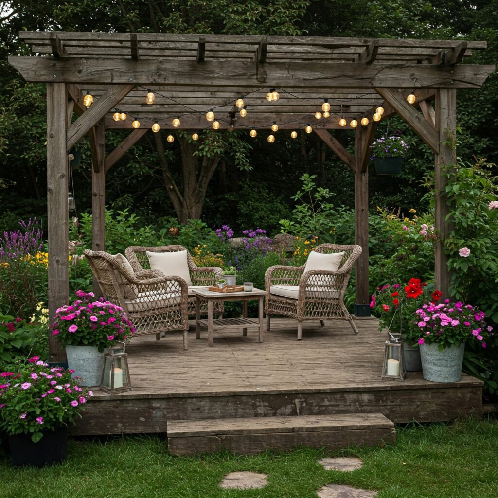 Outdoor Wooden Patio Ideas: How to Achieve a Natural and Elegant Backyard Space