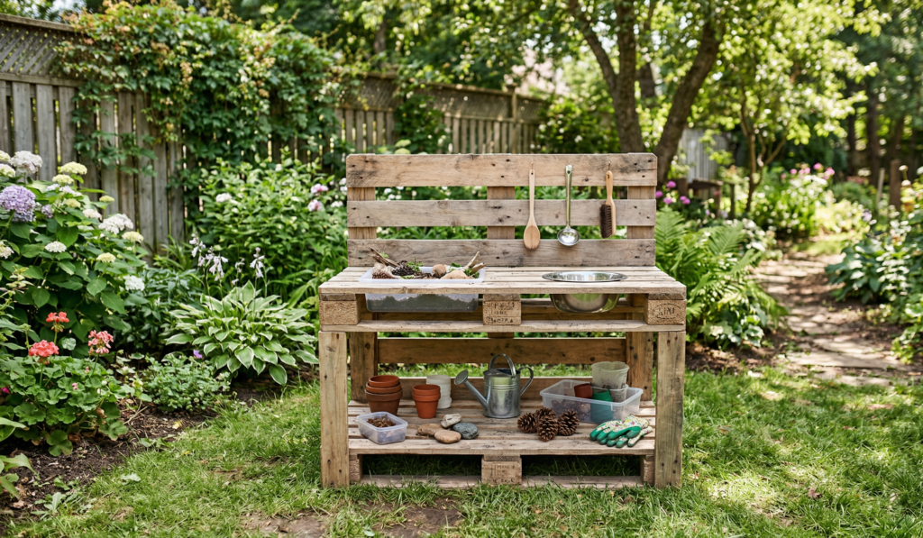 Pallet Mud Kitchen Ideas