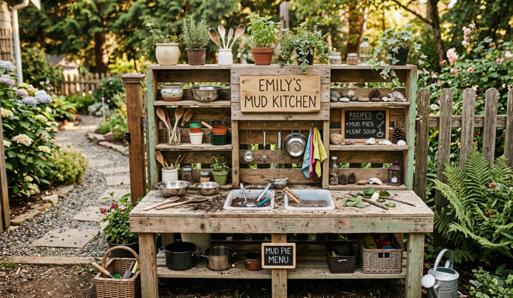 Pallet Mud Kitchen Ideas