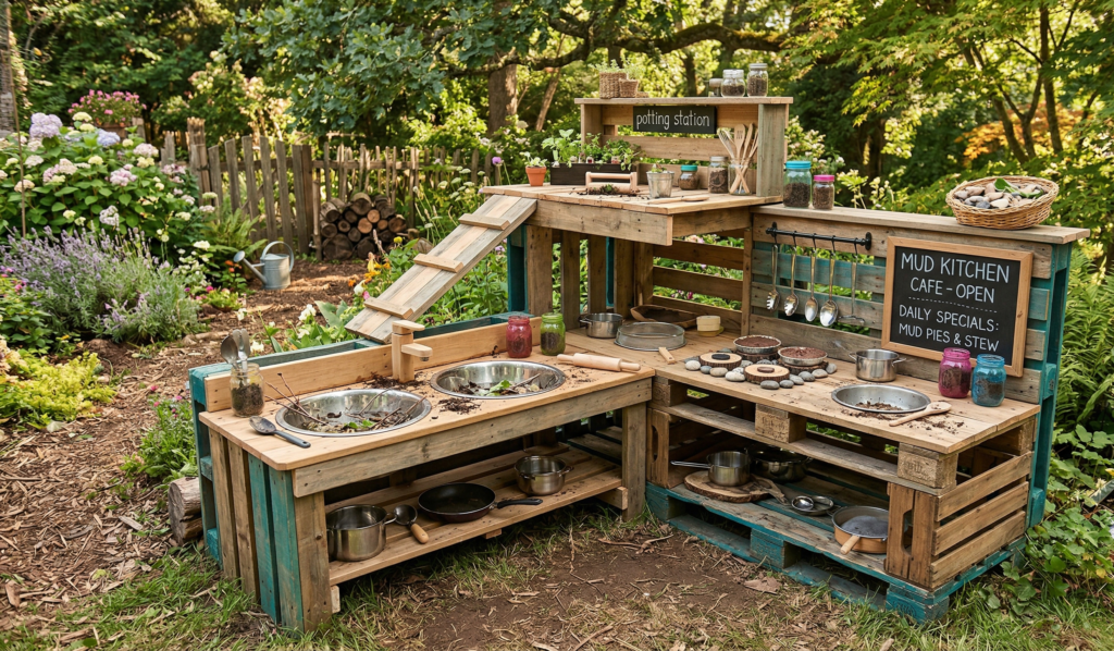Pallet Mud Kitchen Ideas