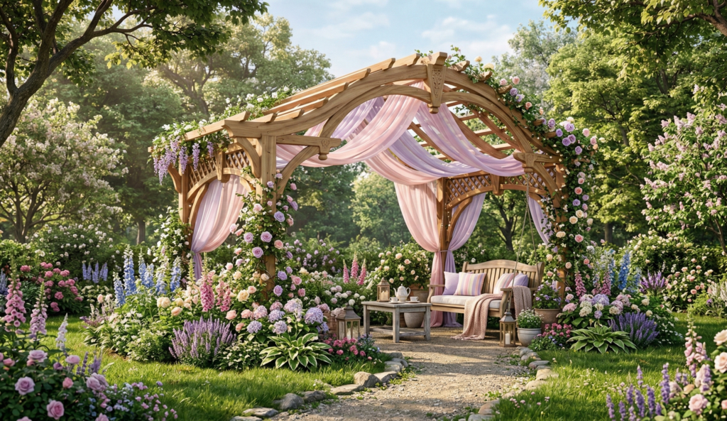 Pergola Lighting Ideas