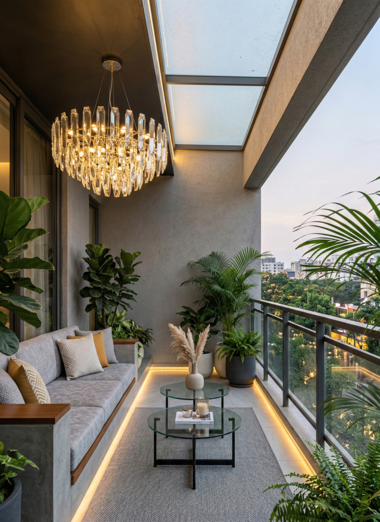 Cozy Small Balcony Ideas