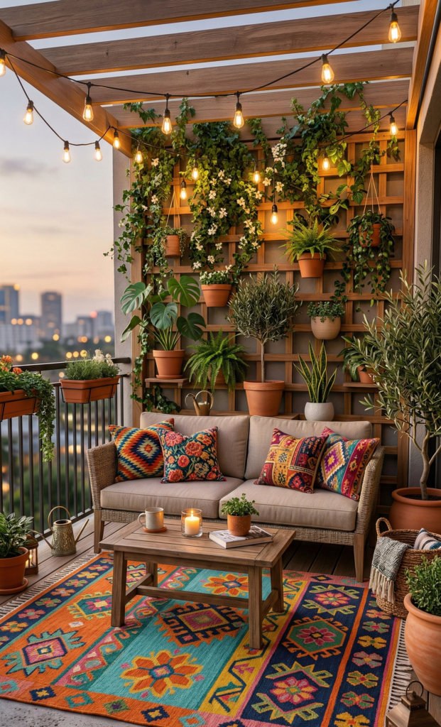Cozy Small Balcony Ideas